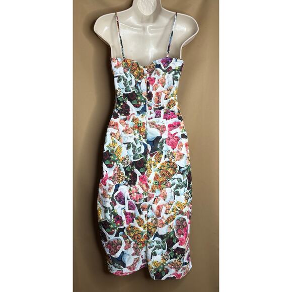 Adam Lippes RTR Bouquet Slip Dress 0 - Picture 7 of 9